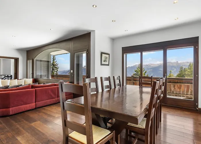 Noir Pres De La Telecabine A Anzère