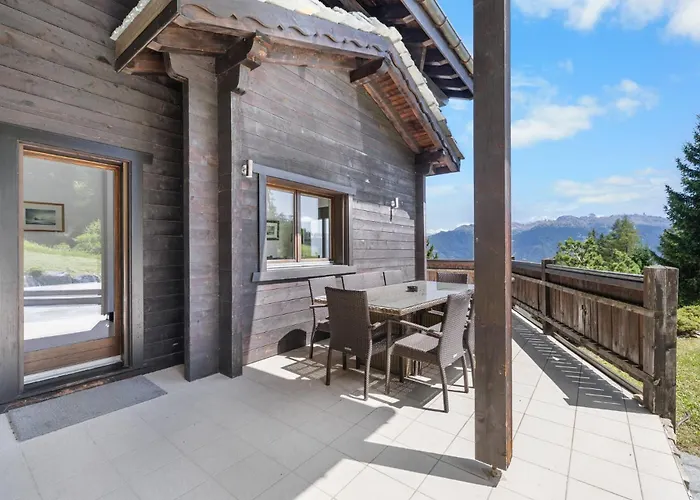 Noir Pres De La Telecabine A Chalet Anzère