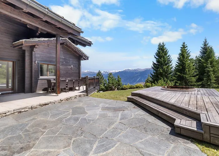 Noir Pres De La Telecabine A Chalet Anzère